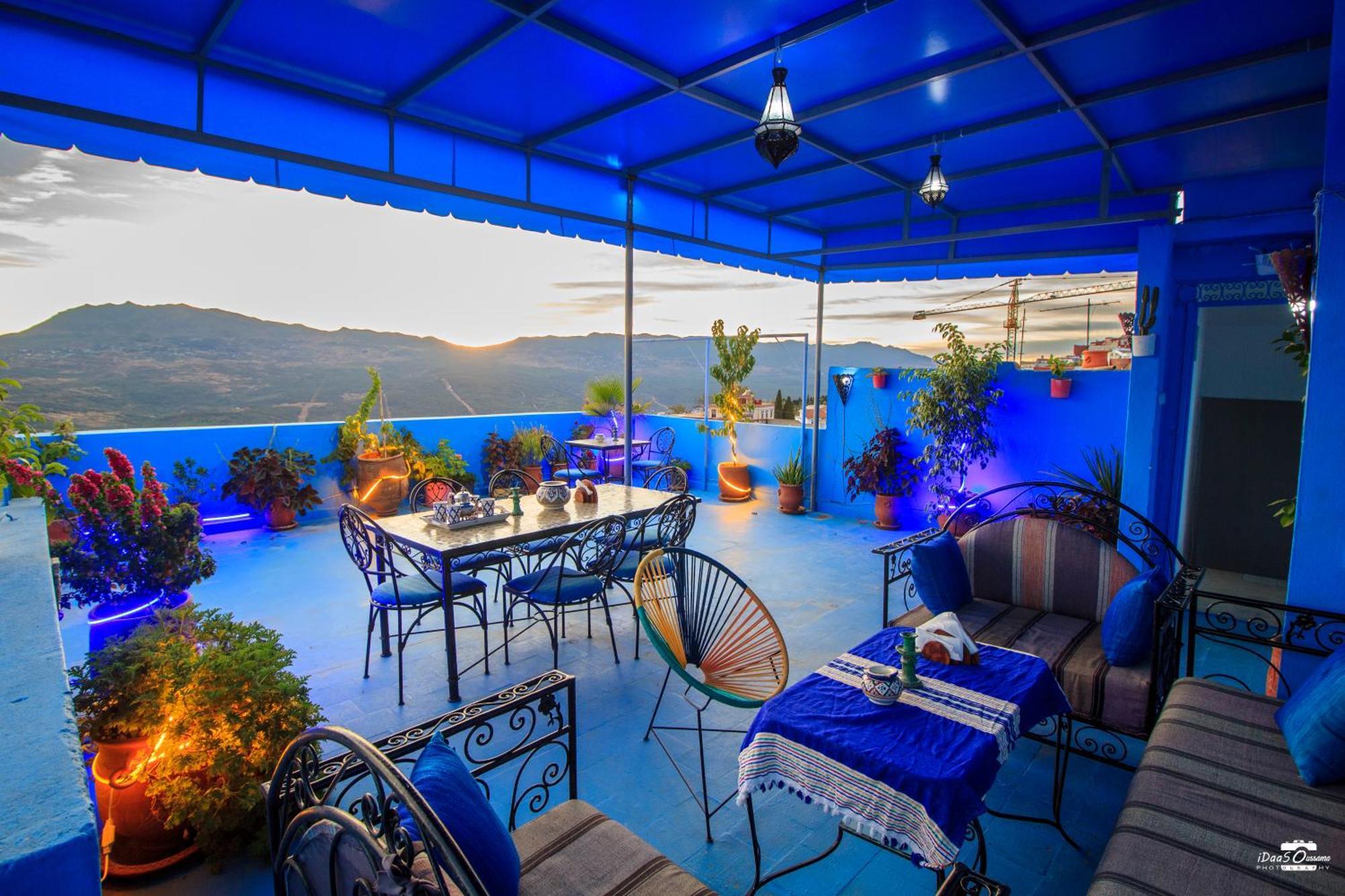 شقة Casa Voyager 'Secret Garden Terrace' شفشاون المظهر الخارجي الصورة