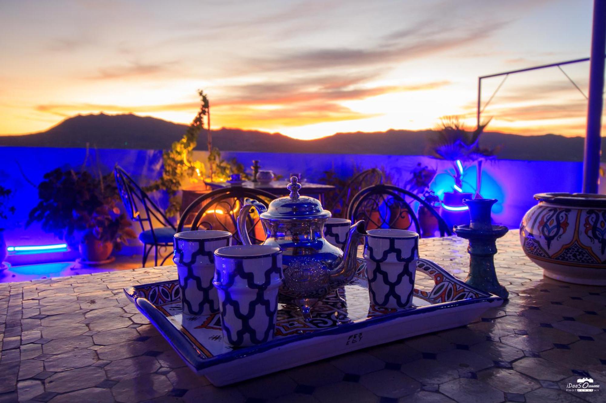 شقة Casa Voyager 'Secret Garden Terrace' شفشاون المظهر الخارجي الصورة