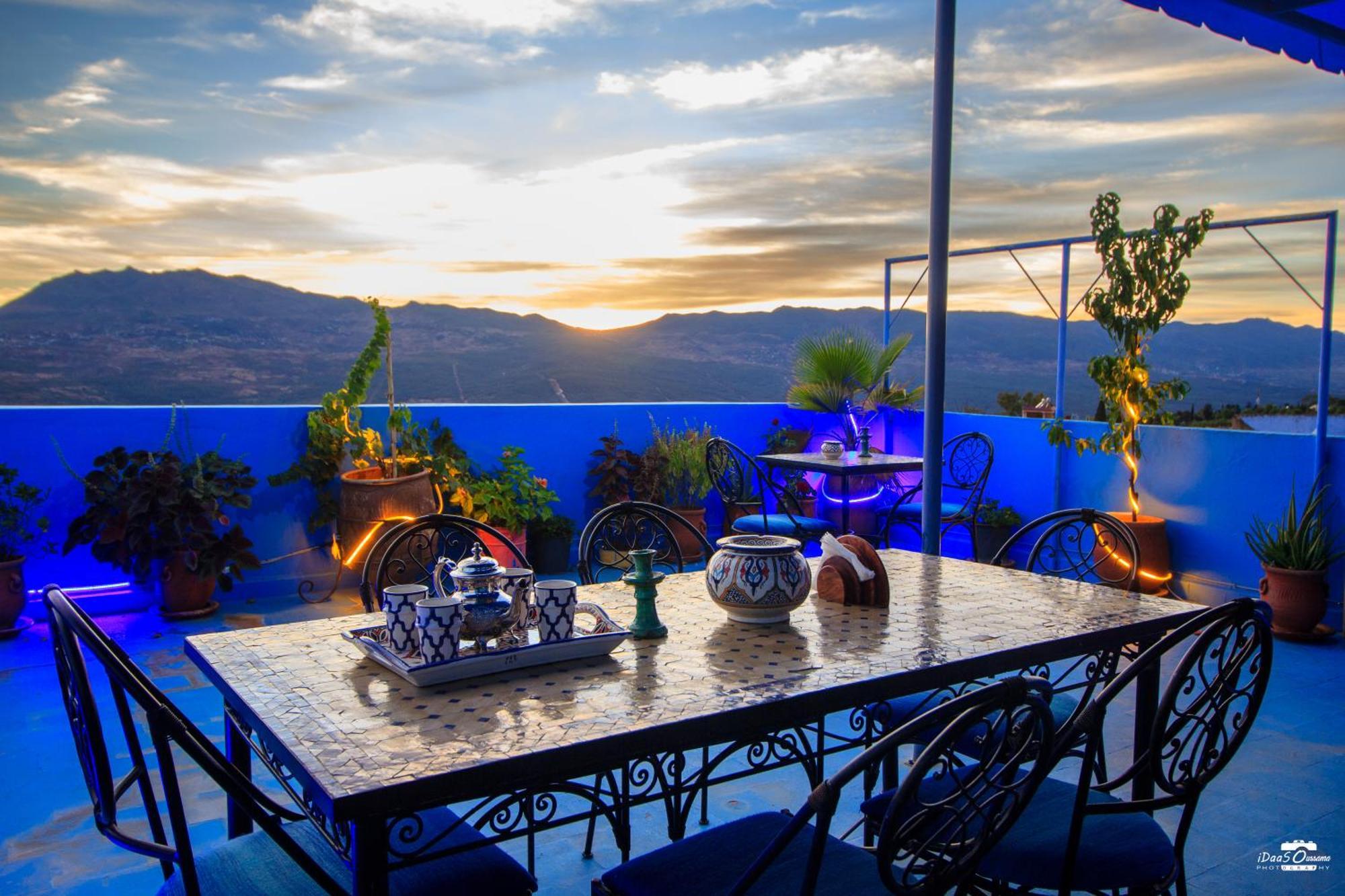 شقة Casa Voyager 'Secret Garden Terrace' شفشاون المظهر الخارجي الصورة