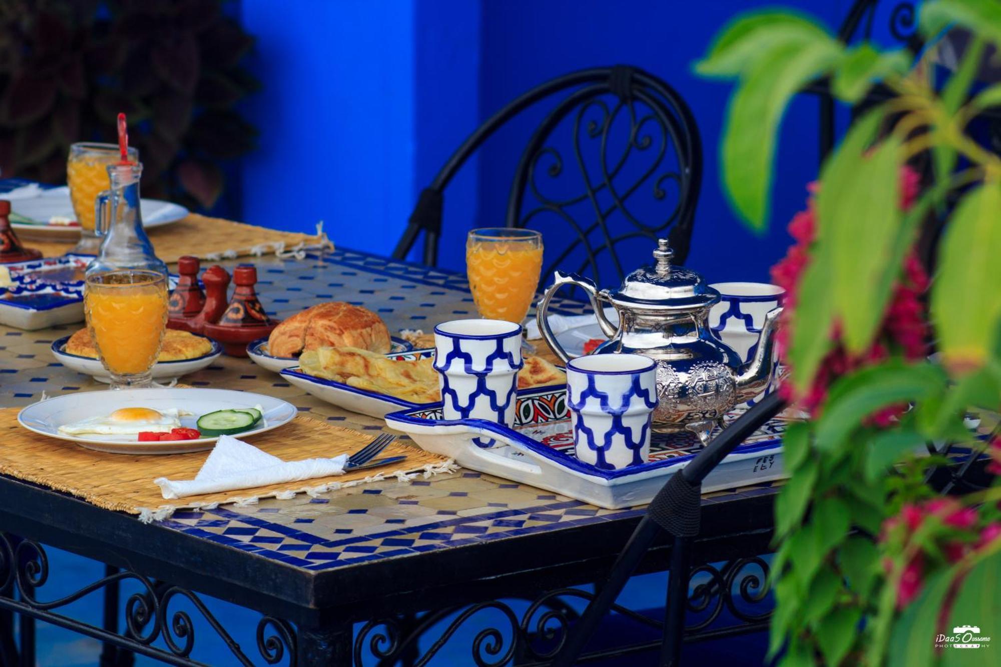 شقة Casa Voyager 'Secret Garden Terrace' شفشاون المظهر الخارجي الصورة