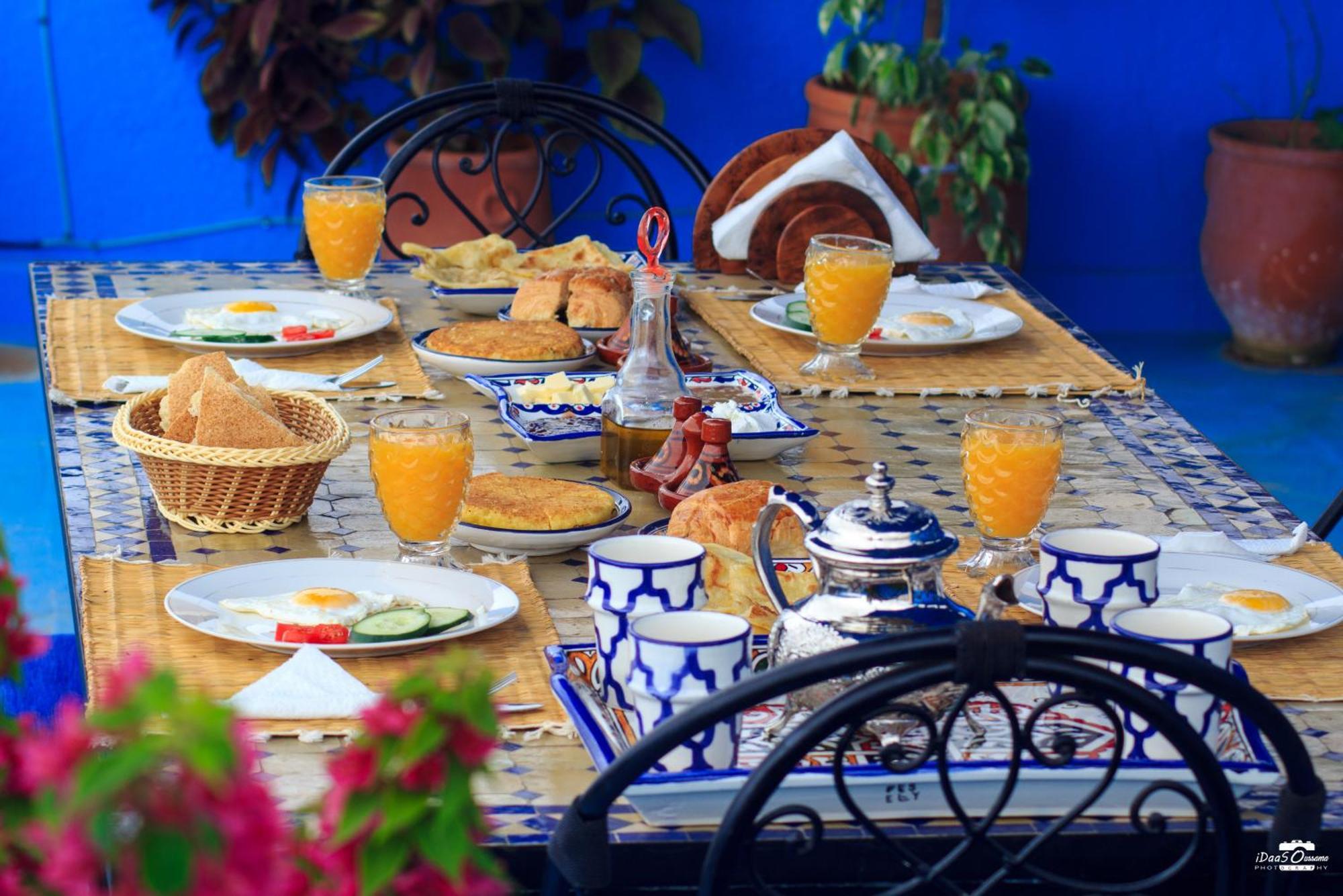 شقة Casa Voyager 'Secret Garden Terrace' شفشاون المظهر الخارجي الصورة
