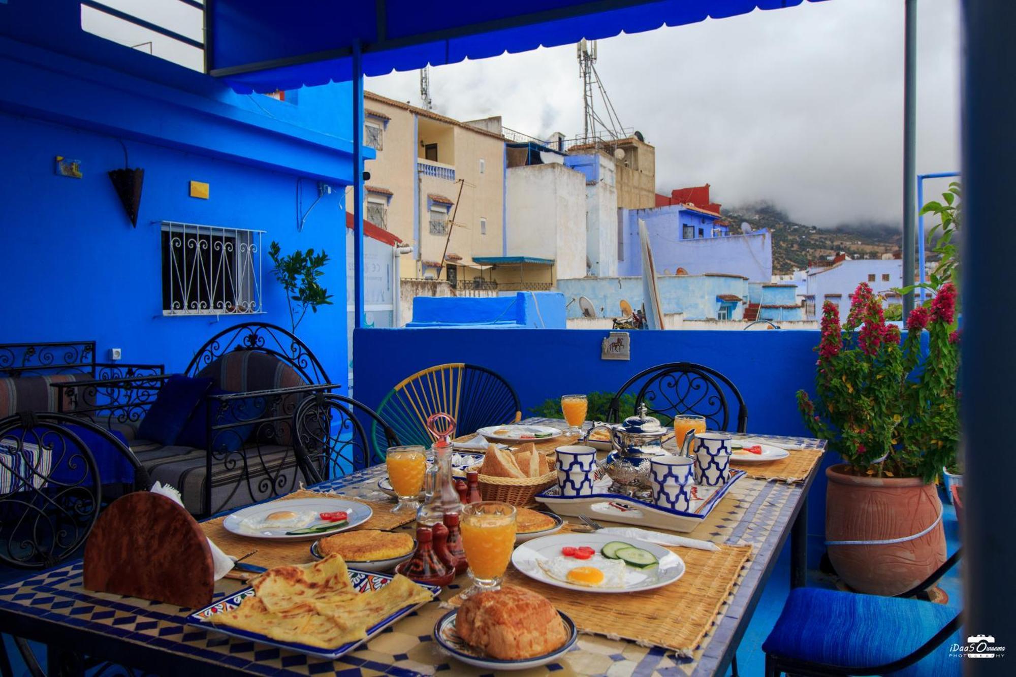 شقة Casa Voyager 'Secret Garden Terrace' شفشاون المظهر الخارجي الصورة