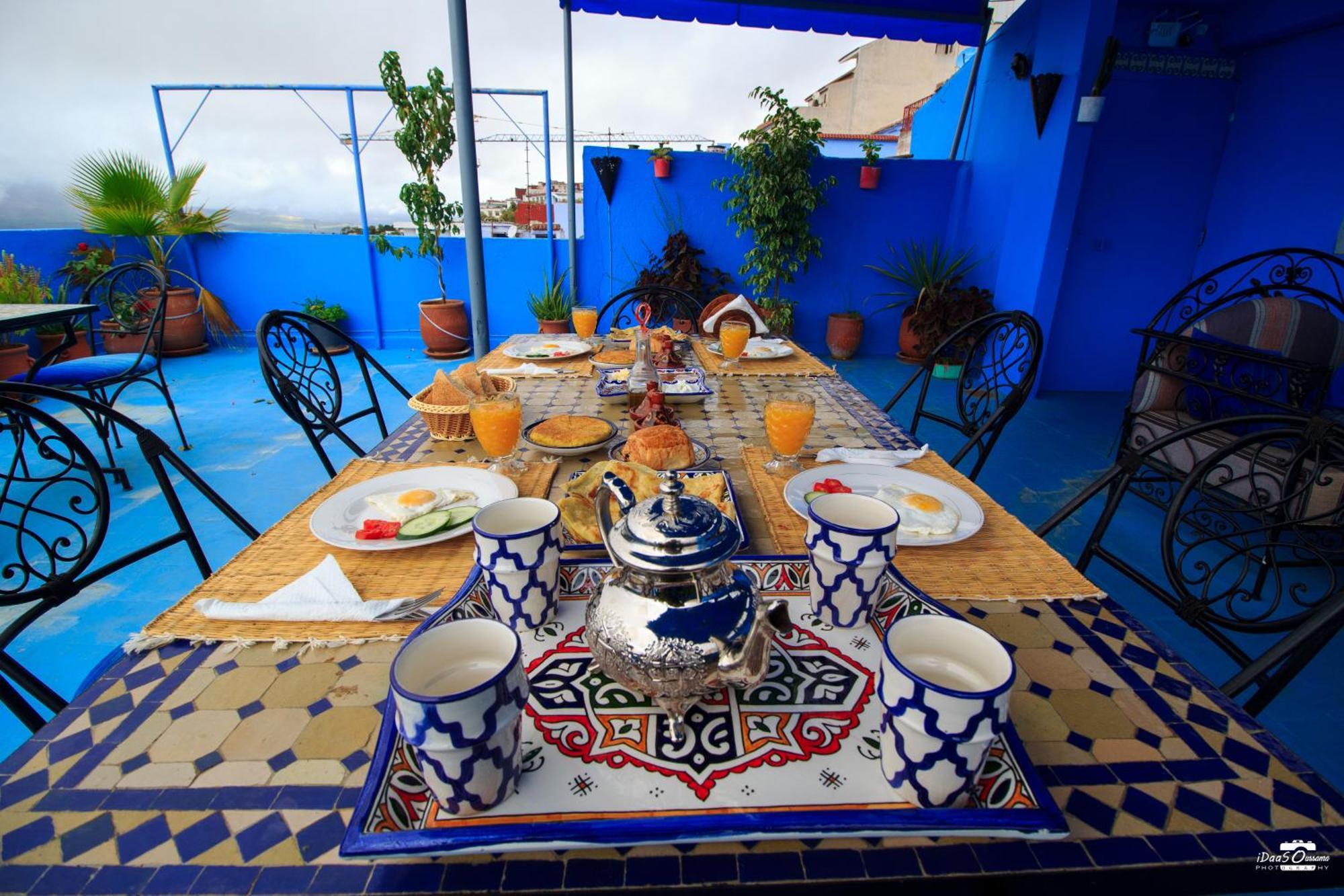 شقة Casa Voyager 'Secret Garden Terrace' شفشاون المظهر الخارجي الصورة
